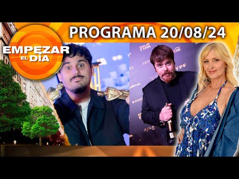 Empezar el día con Yuyito- Programa del 20/08/24 - LA COBERTURA DE LOS MARTÍN FIERRO DIGITAL 2024