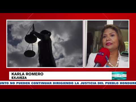 Jueza Karla Romero llega a notificarse sobre inadmisión de dos Recursos de Inconstitucionalidad
