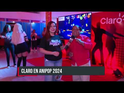 Claro Nicaragua: Donde la tecnología se encuentra con la cultura en ANIPOP 2024