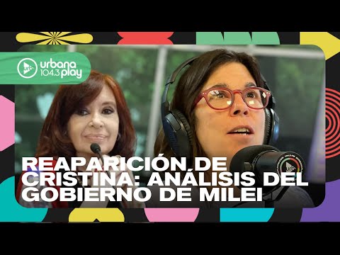 CFK reapareció y señaló a Milei como el showman economista en la Rosada #DeAcáEnMás