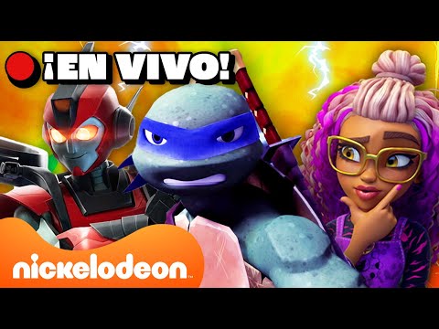 EN VIVO: ¡Caricaturas ICÓNICAS de Nickelodeon! con Las Tortugas Ninja, Transformers y Monster High