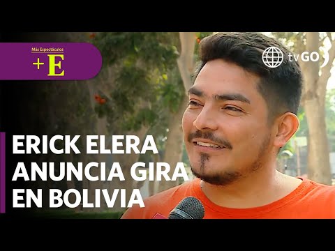 Erick Elera comenta sus proyectos musicales en Bolivia | Más Espectáculos (HOY)