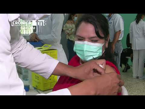 Continúa la jornada de vacunación voluntaria contra el COVID-19 - Nicaragua