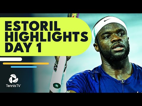 Tennis 🎾 Tiafoe Battles Lajovic; Paire, Kwon & Zapata Miralles All In Action | Estoril Highlights Day 1