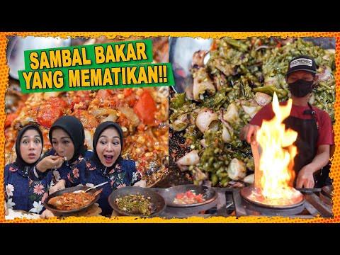 PENUH PARAH!! PEDES,NIKMAT,NAMPOLL!! SAMBAL BAKAR MANG ASEP