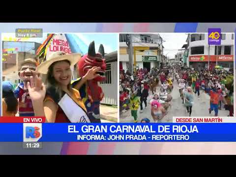 El mejor carnaval de la selva peruana desde Rioja, San Martín