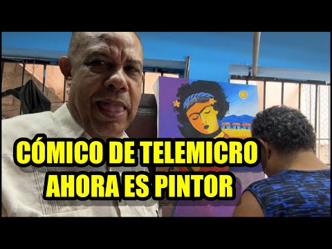 MIRA CÓMO VIVE CÓMICO DE TELEMICRO AHORA ES PINTOR