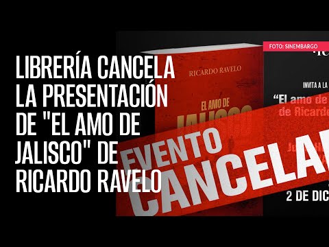 La FIL de Guadalajara cancela presentación de “El amo de Jalisco” de Ricardo Ravelo