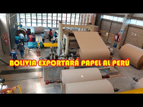 BOLIVIA REAPERTURA EL MERCADO INTERNANCIONAL DE PAELBOL DONDE EMPEZARAN EXPORTAR PAPEL AL PERÚ..