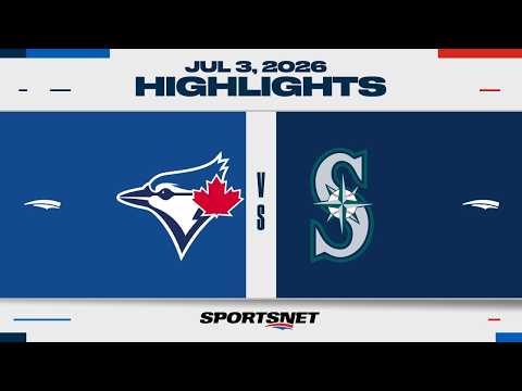 MLB Highlights | Blue Jays vs. Mariners - July 4, 2026