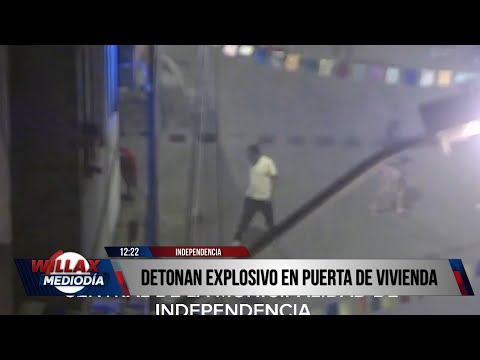 Willax Noticias Edición Mediodía - MAY 08 - 2/3 - DETONAN EXPLOSIVO EN PUERTA DE VIVIENDA | Willax