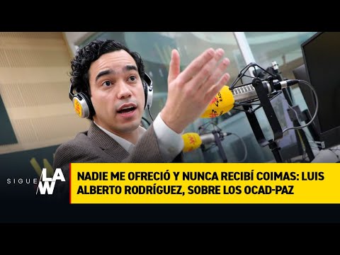 Exclusivo: Habla Luis Alberto Rodríguez, exdirector del DNP, sobre el escándalo de recursos de paz