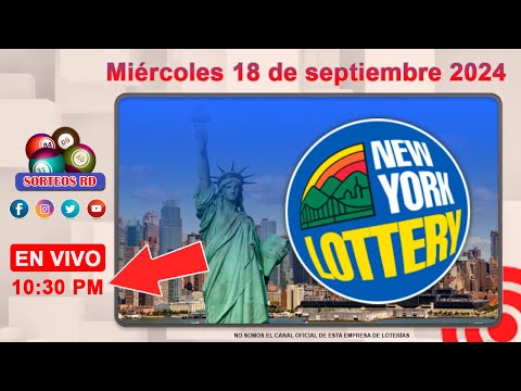 New York Lottery en vivo ?Miércoles 18 de septiembre 2024 - 10:30 PM #loteriasdominicanas