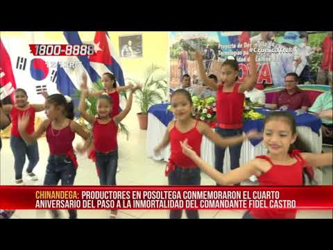 Nicaragua: Productores chinandeganos recuerdan al Comandante Fidel Castro