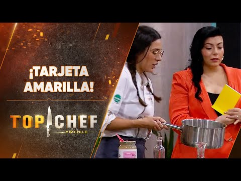 NO SE PUEDE HACER ESO: Gianella Marengo recibió tarjeta amarilla - Top Chef VIP