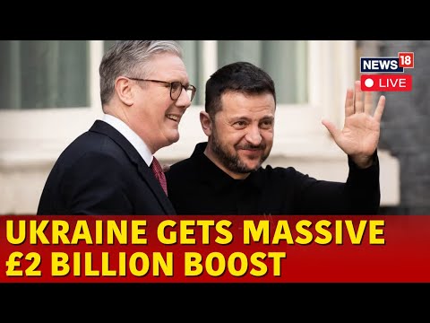 LIVE | Starmer Zelenskyy   | Starmer Pledges £2bn Weapons Loan To Zelensky | Russia Ukraine | N18G