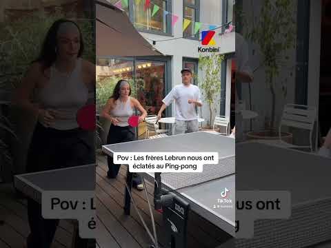 Les frères Lebrun nous ont éclatés au Ping-pong