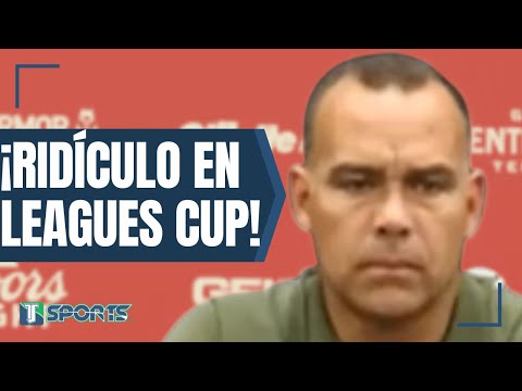 El CORAJE de Rafael Dudamel por el RIDÍCULO de Necaxa en la Leagues Cup