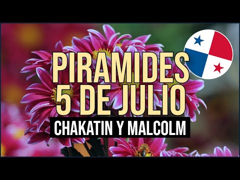 Pirámide Lotería de Panamá Miércoles 5 de Julio 2023  - Pirámide de Chakatin y Malcolm Ramos