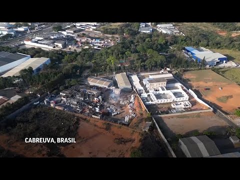Explosión en fábrica en sur de Brasil mata a 4 personas y hiere a otras 30