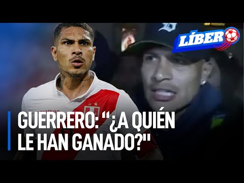 Paolo Guerrero arremetió contra sus críticos tras derrota ante Argentina | Líbero