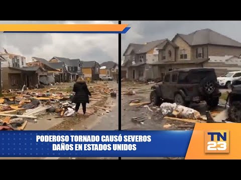 Poderoso tornado causó severos daños en Estados Unidos