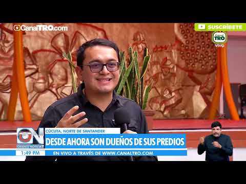 Viceministro de Vivienda entregó títulos de propiedad a familias cucuteñas