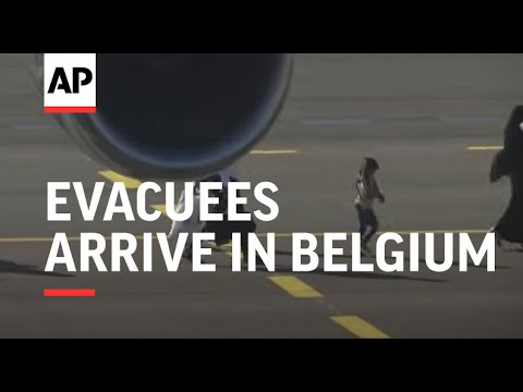 More evacuees from Afghanistan arrive in Belgium