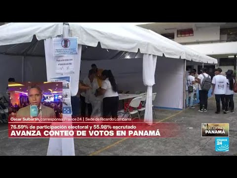 Informe desde Ciudad de Panamá: así se vive el conteo de votos desde la sede de Ricardo Lombana