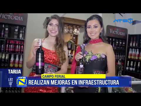 Realizan mejoras en infraestructura en el campo ferial San Jacinto.