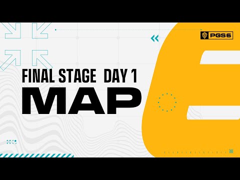 【MAP配信】 PUBG Global Series 6 Final Stage DAY 1