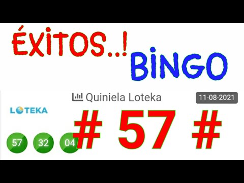 loteria LOTEKA...(( 57 )) BINGO HOY...! los NÚMEROS que MÁS SALEN EN las LOTERÍAS/ NÚMEROS FUERTES.