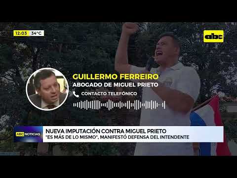 Nueva imputación contra Miguel Prieto