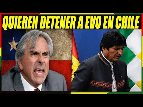 Senador Chileno Pide Detener a Evo Morales Mientras Visita Santiago