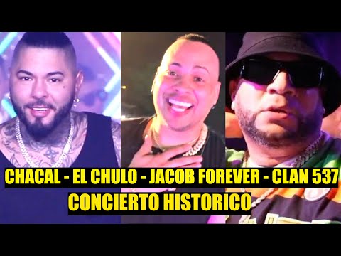 CHACAL, EL CHULO, JACOB FOREVER, CLAN 537: CONCIERTO HISTORICO EN TAMPA | Noche. 2