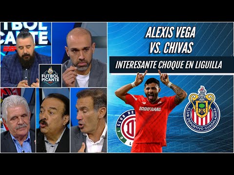 ALEXIS VEGA vs. las CHIVAS: El momento del goleador del TOLUCA en el Clausura | Futbol Picante