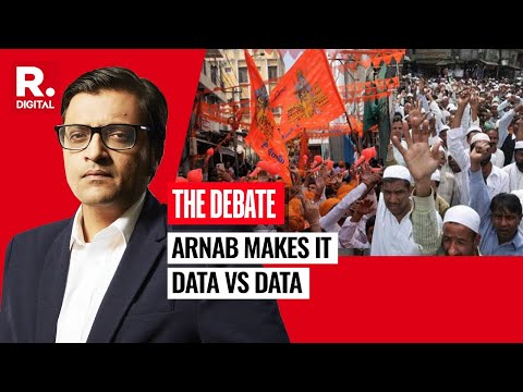 Arnab Makes It Data Vs Data On Hindu-Muslim Population, Asks Panelist To Use Calculator On Debate