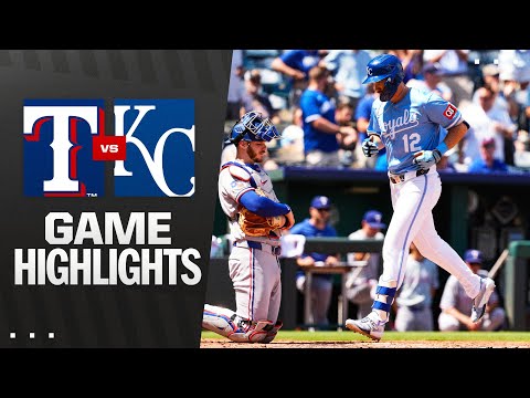 Rangers vs. Royals Game Highlights (8/21/25) | MLB Highlights