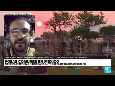 Jorge Ruiz: Recolectaremos la mayor cantidad de información sobre fosas clandestinas en México