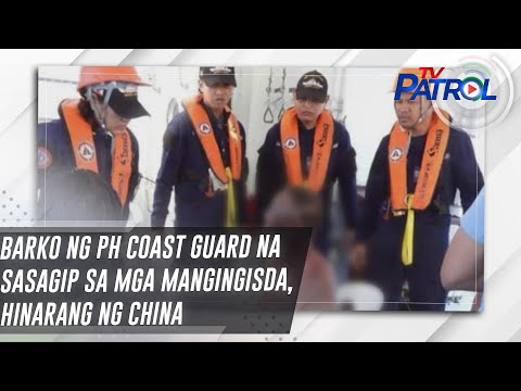 Barko ng PH Coast Guard na sasagip sa mga mangingisda, hinarang ng China