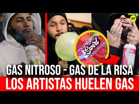 LA DR0G4 DE MODA ENTRE LOS ARTISTAS: GAS NITROSO, WHIPI O GAS DE LA RISA! SOMBRA PR LO PUSO DE MODA