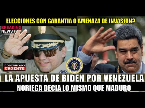 Si Maduro no cumple lo pactado el regimen en Venezuela tendra un final como el de Noriega