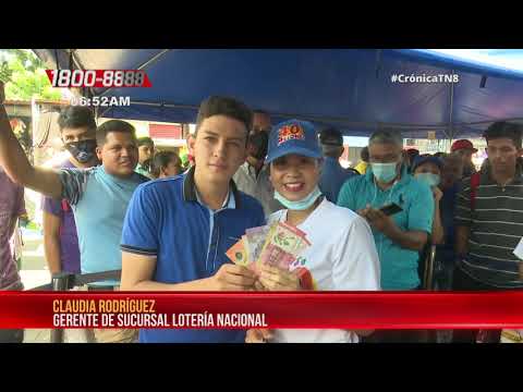 Gira millonaria de Lotería Nacional se hizo en el mercado Oriental - Nicaragua