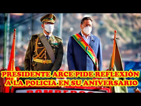 PRESIDENTE ARCE MENCIONÓ QUE HAY CORRUPCIÓN EN LA POLICIA PERO SON POCOS..