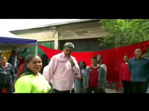 Maduro inaugura base de misiones socialista Niño Jesús en el sector Coco Frío de Antímano