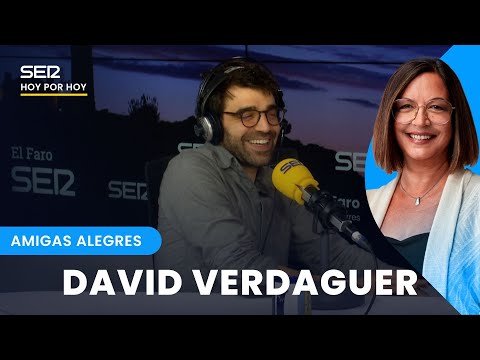 Àngels Barceló entrevista al actor David Verdaguer | #AmigosAlegres