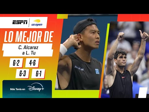 ¡CHARLY ALCARAZ SUFRIÓ Y DERROTÓ A LI TU EN UN SHOW ÉPICO EN EL ARTHUR ASHE! | RESUMEN