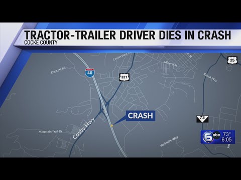 Trucker killed in Cocke County tractor-trailer crash