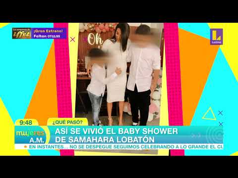 ¡Así se vivió el Baby shower de Samahara Lobatón! (28-09-2020)
