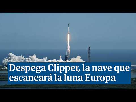 Despega Clipper, la nave que escaneará la luna Europa para averiguar si puede albergar vida